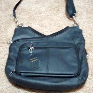 Roma genuine leather concealed carry purse.